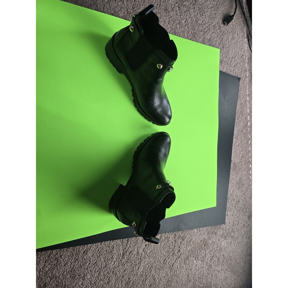 Karl Lagerfeld Porshay Lug Sole Boot Black Women's US 8.5/EUR 39B - Picture 4 of 13